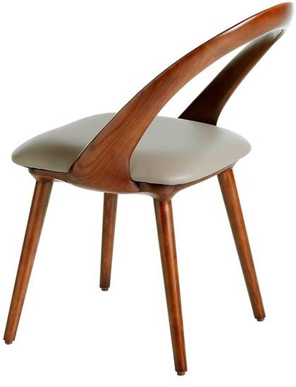 Angel Cerdá Деревянный стул со встроенной подушкой New chair 4063 ch1512 Angel Cerda - Вид №2