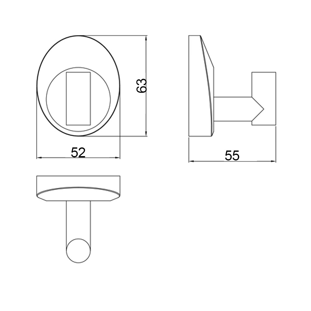 Крючок одинарный Raiber R70101 R70101 Santreyd  - Вид №2