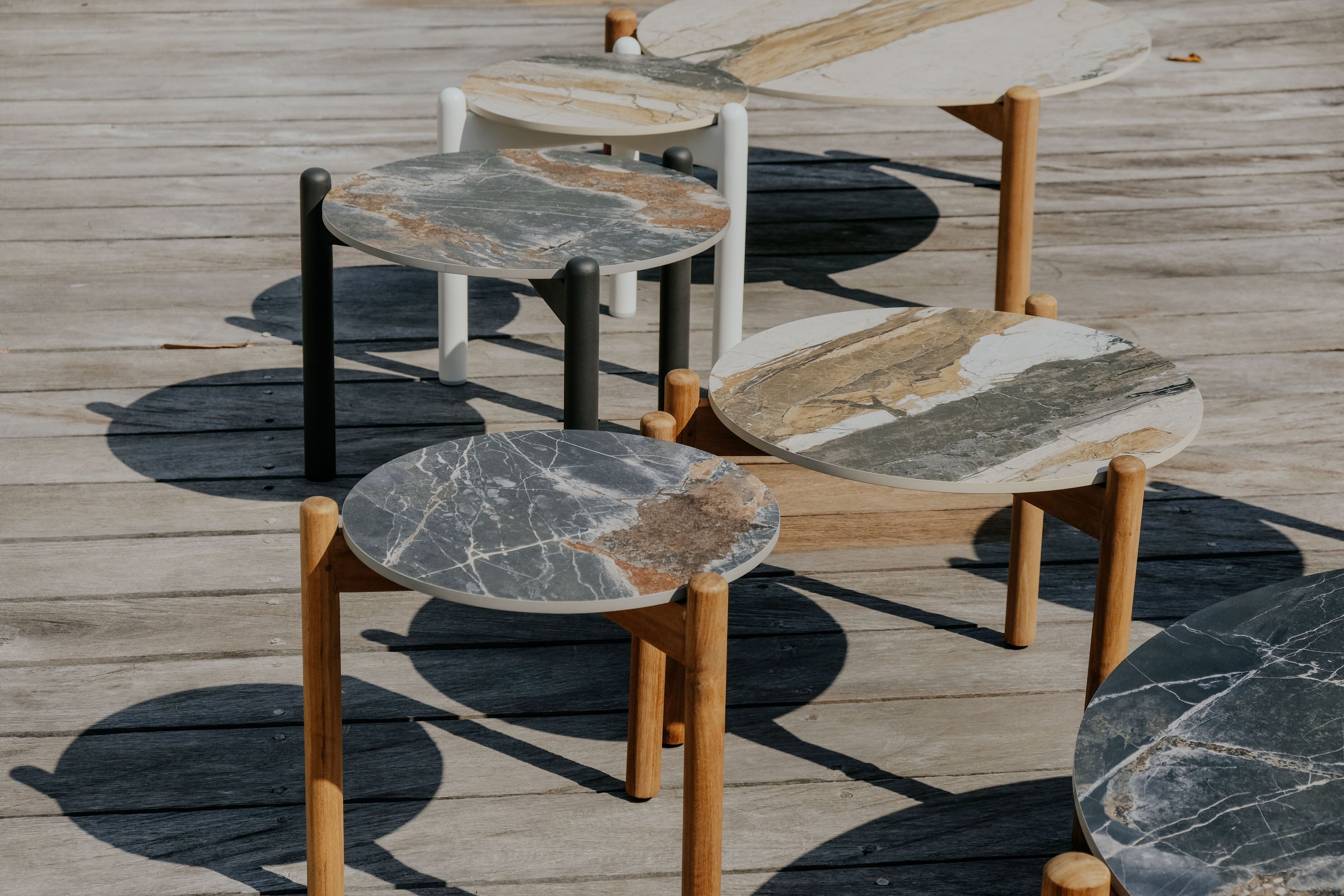 Алюминиевый круглый садовый столик cbdesign Stylo ARCH-00030116 - Вид №10