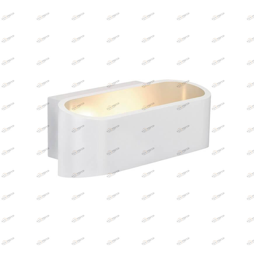 Настенный светодиодный светильник белый 18 см SLV Asso 1000636 SLV ASSO 00-3890812 Белый 