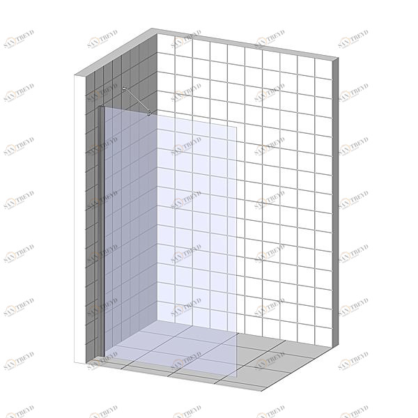 Душевая перегородка в нишу 75x200 GK-861NAP GUTEWETTER TREND DOOR 75X200GK861NAP