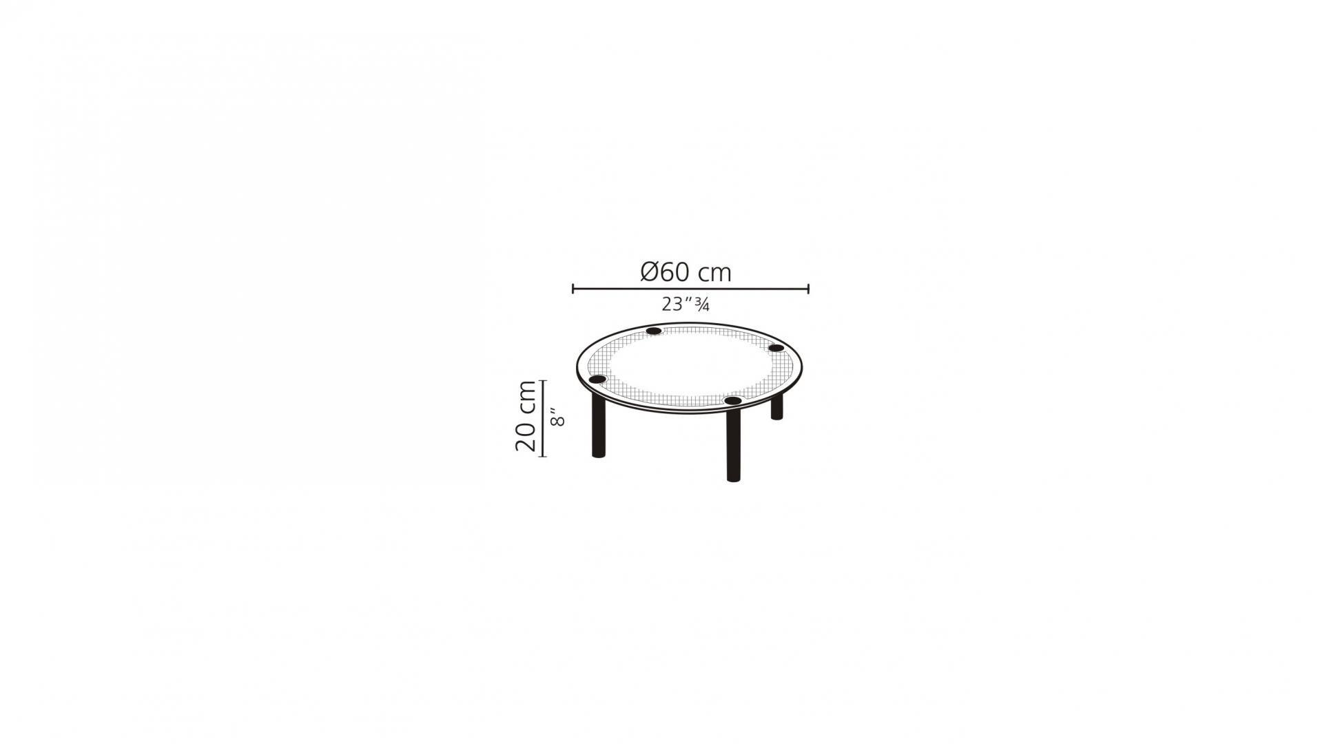 Casamilano Низкий круглый журнальный столик из алюминия и стекла sun-id-1423318 - Вид №4