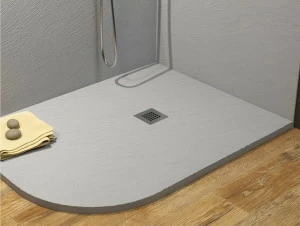 Relax Design Встроенный угловой душевой поддон из мраморной смолы