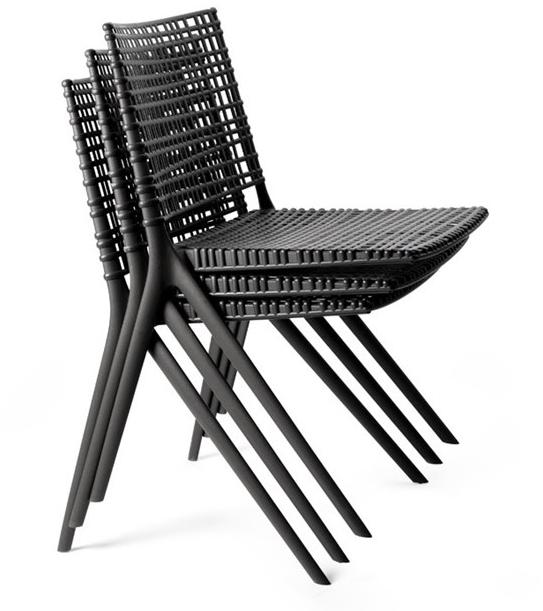 TRIBÙ Садовый стул из полипропилена Branch 07610 - Вид №2