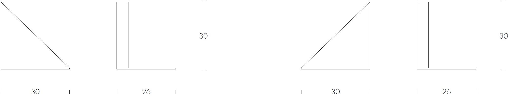 Tonin Casa Полка из окрашенного металла  T6413  - Вид №1