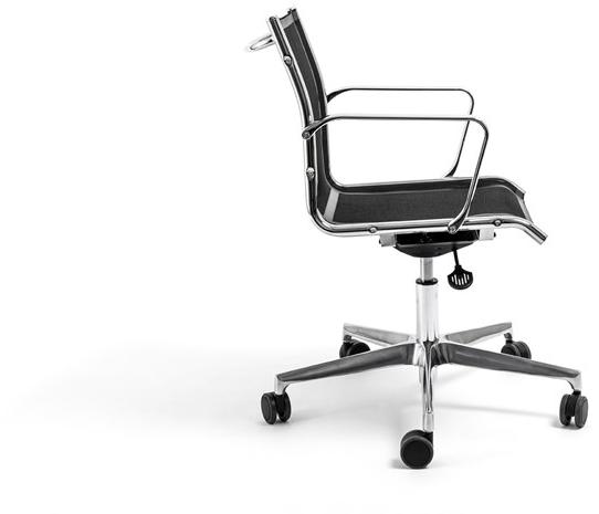 AP Factor Кресло руководителя в сетке с 5 спицами и подлокотниками Louisiana net sun-id-1384220 - Вид №6