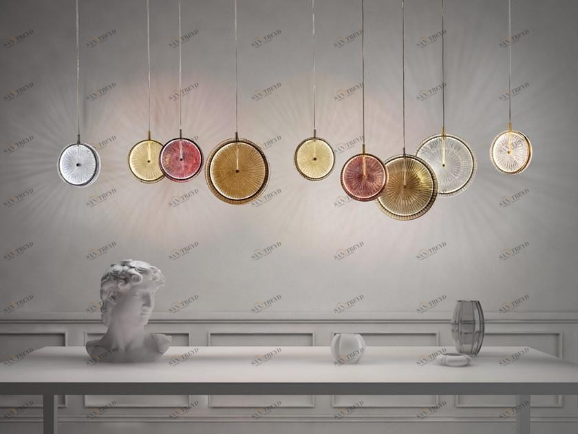 Sylcom Подвесной светильник из стекла Lulù 0600, 0601 LULU