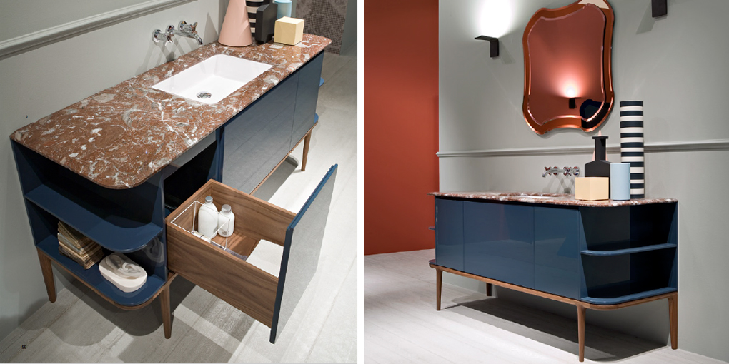 Комплект мебели №13 180 см Antonio Lupi ILBAGNO из ясеня Antoniolupi 13ILBAGNO - Вид №1