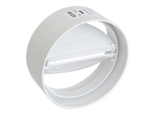 Соединение с клапаном-бабочкой для круглой трубы