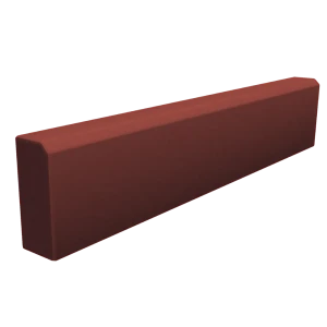 Тротуарный бордюр 1000x200x80 мм коричневый 82627385 STLM-2121643