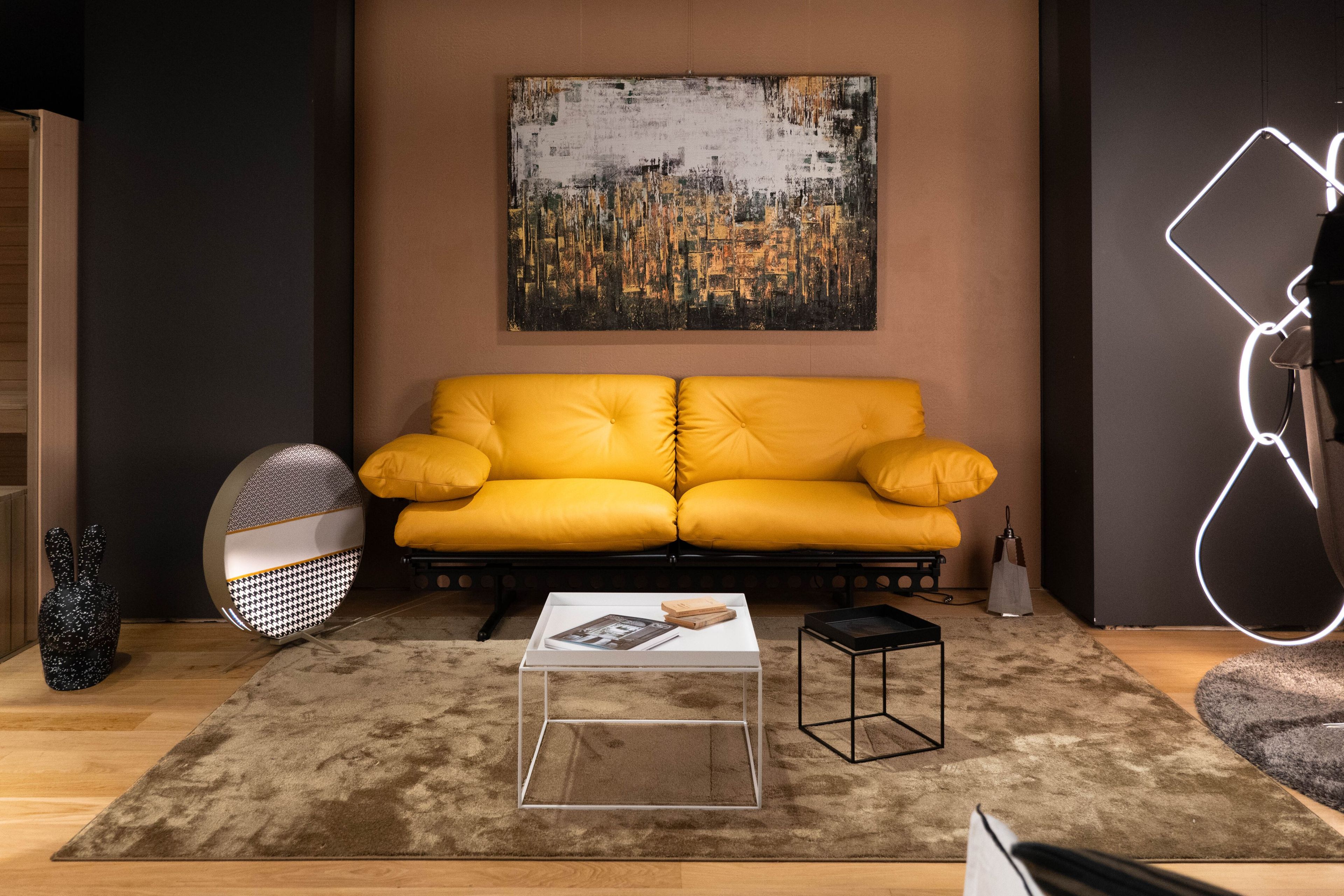 2-местный кожаный диван In Stock Poltrona Frau ARCH-00014386