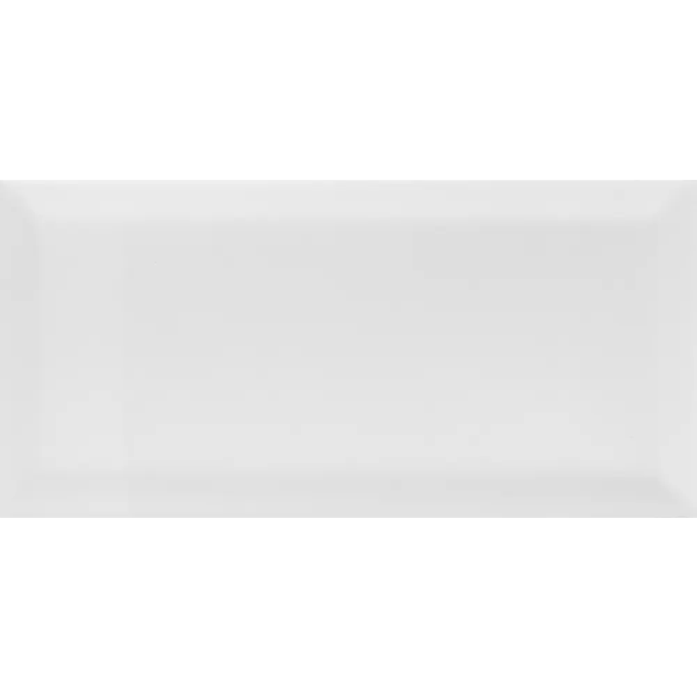 Плитка настенная Kerama Marazzi Бланше глянцевая 9.9x20 см 0.792 м² цвет белый 84497238 STLM-2019194 - Вид №1