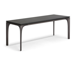 Прямоугольный журнальный столик с гранитной столешницей