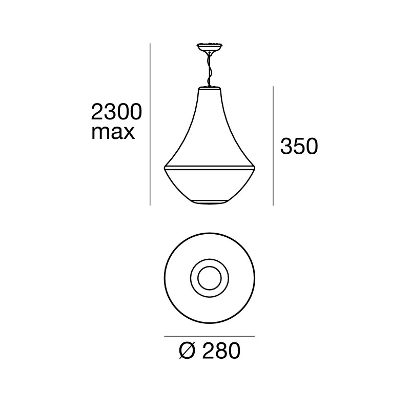 Linea Light Monarque_P 8022 подвес 111642 - Вид №4