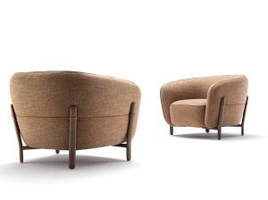 Тканевое кресло