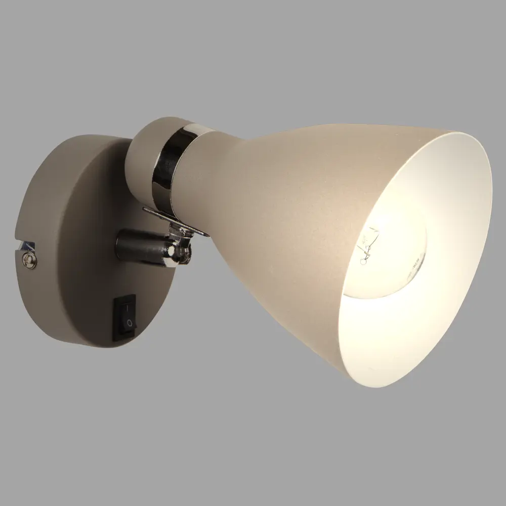 Спот поворотный Merco 1xE27x40 Вт металл цвет серый 82035500 STLM-2058736 Arte Lamp  - Вид №3