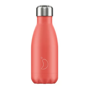 Термос 260 мл розовый Pastel Coral CHILLY'S BOTTLES ДИЗАЙНЕРСКИЕ 00-3948018 Красный