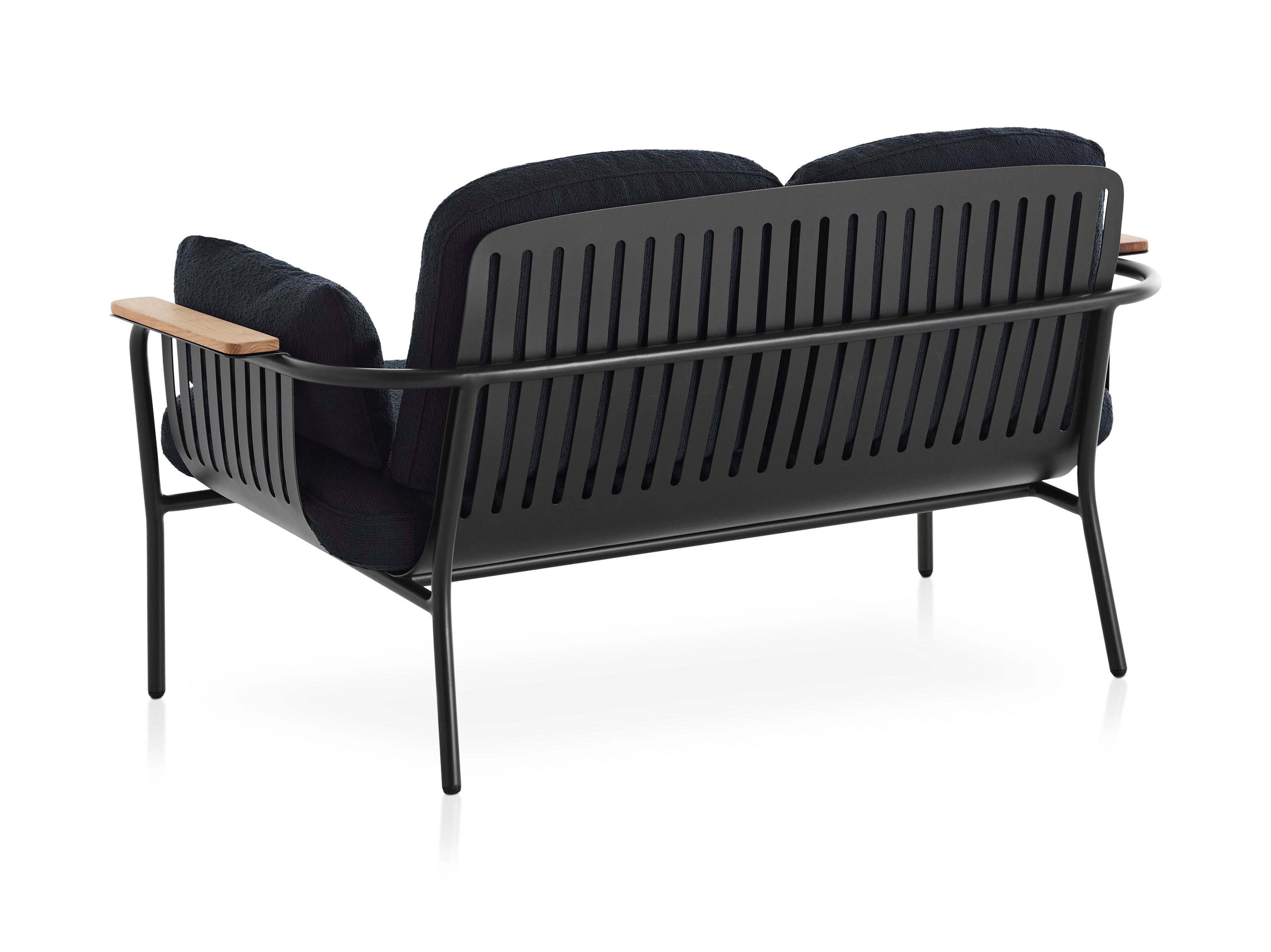 2-местный садовый диван из ткани и алюминия GANDIABLASCO ARCH-00012223 - Вид №1