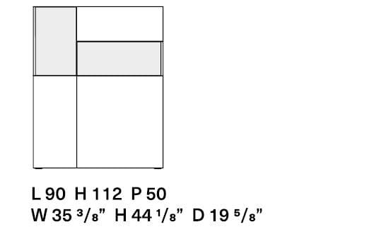 Деревянный шкаф со встроенным освещением Kristalia Avenue ARCH-00037183 - Вид №4