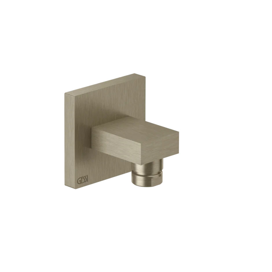 Водовыпуск 20169 149 Gessi Rettangolo k МАТОВЫЙ НИКЕЛЬ FINOX 20169149