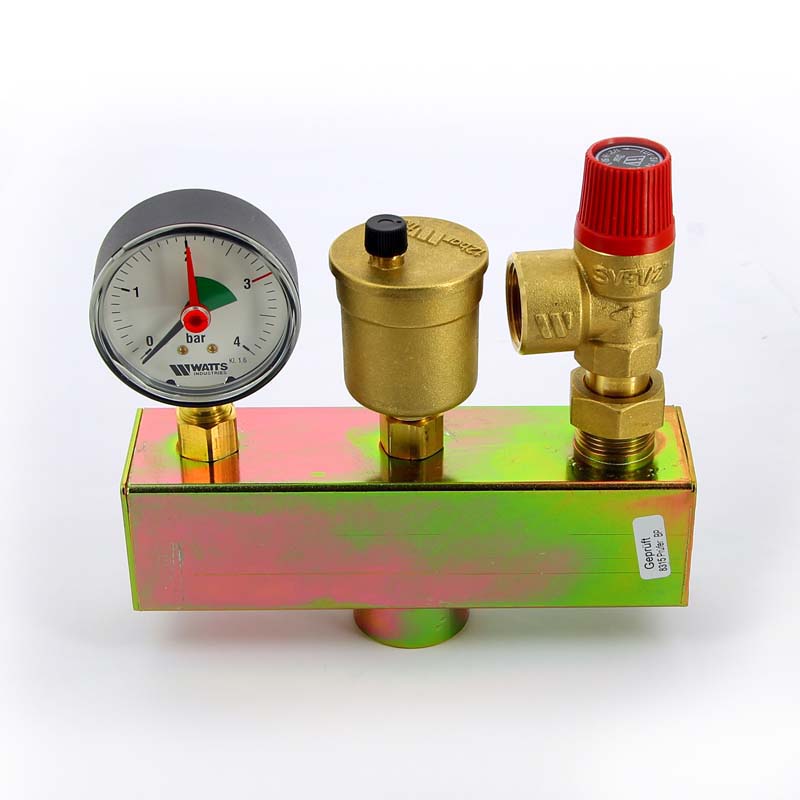 Группа безопасности котла WATTS KSG 30 ISO 3 бар 50 кВт с теплоизоляцией сталь 10005227 - Вид №3