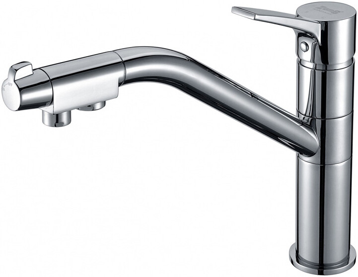 Смеситель ZorG Clean Water ZR 401 KF для кухонной мойки, хром