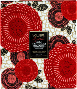 10664210 VOLUSPA Ароматическая свеча Voluspa "Пряная китайская ягода и красный апельсин"  с 3 фитилями, 1077гр