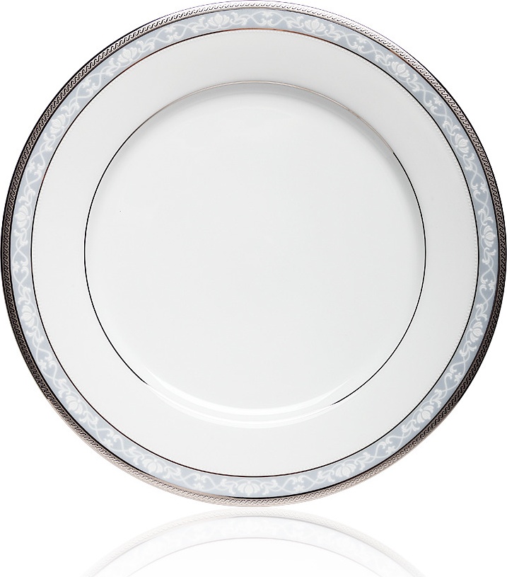 10599215 Noritake Тарелка обеденная Noritake "Хэмпшир,платиновый кант" 27см Фарфор 