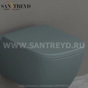 GN020BL Крышка сиденье для унитаза Ceramica Globo GENESIS