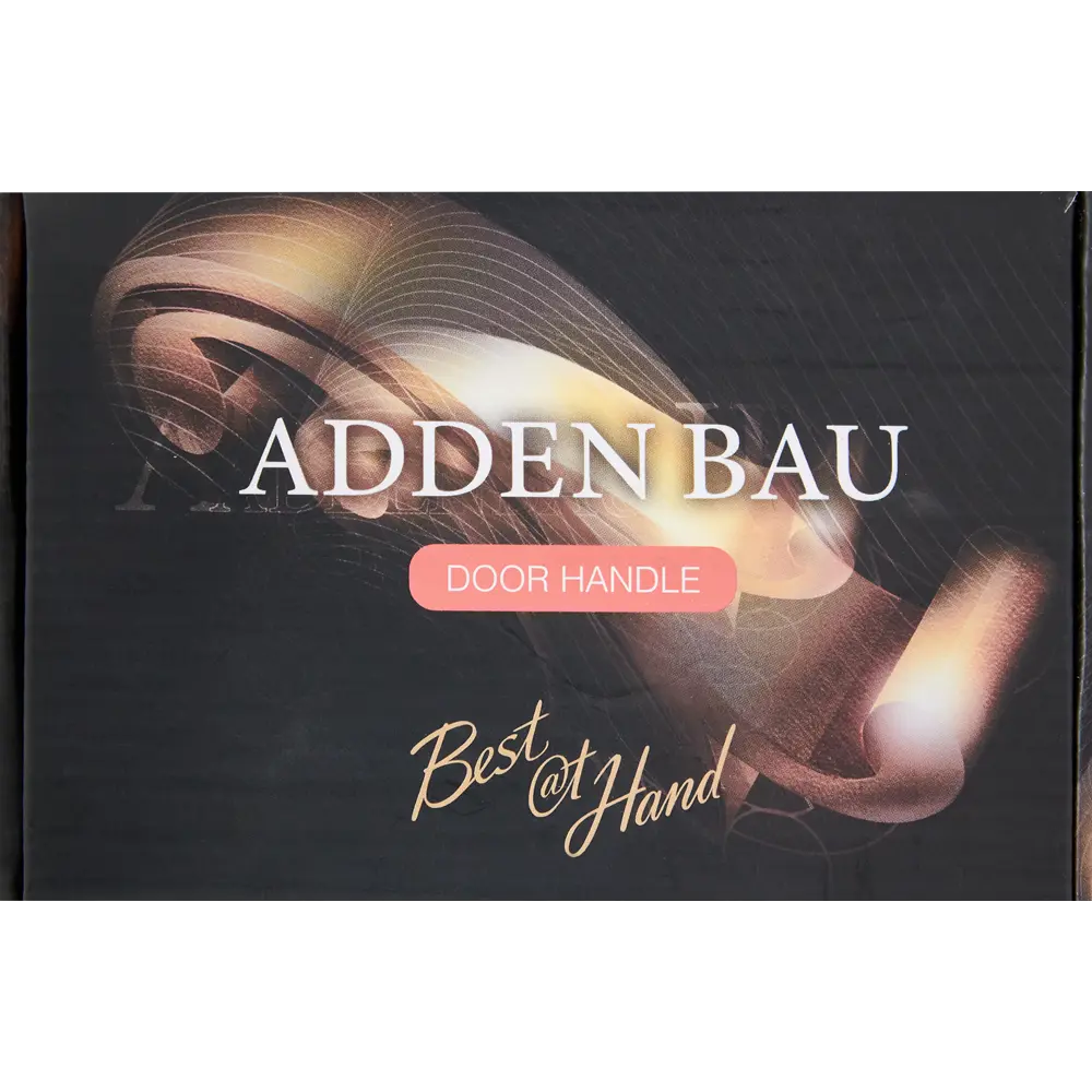 Дверные ручки Adden Bau Pieza Q360 без запирания, цвет черный никель/хром 84734265 STLM-2084064  - Вид №4