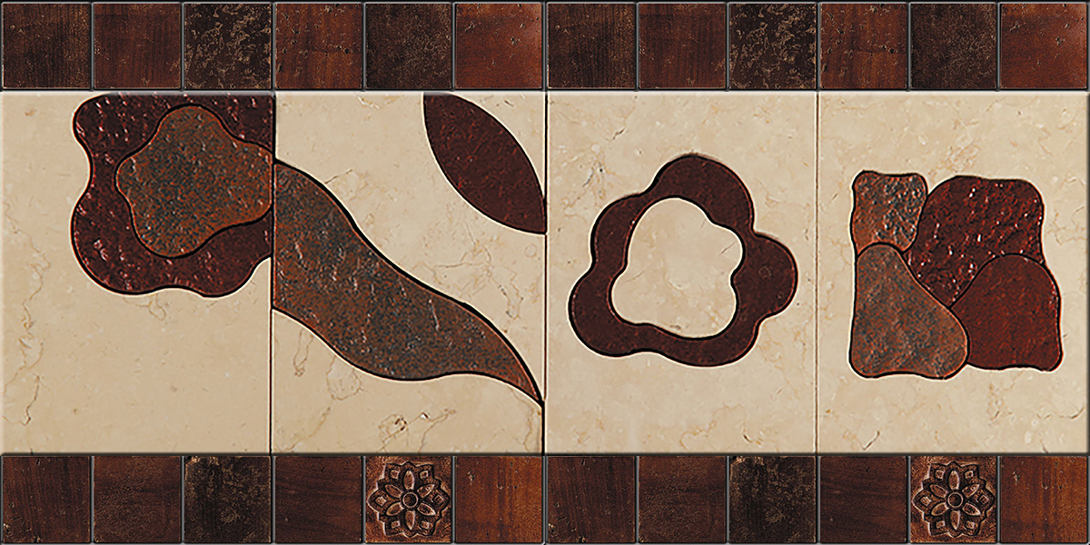 БОРДЮР ИЗ МРАМОРА MF-3 SKALINI MODERN MF3 - Вид №1