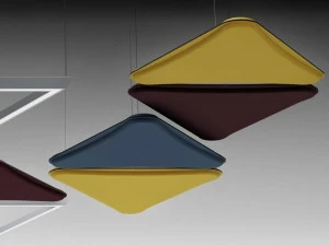 Quadrifoglio Подвесная акустическая панель из ткани Lightsound