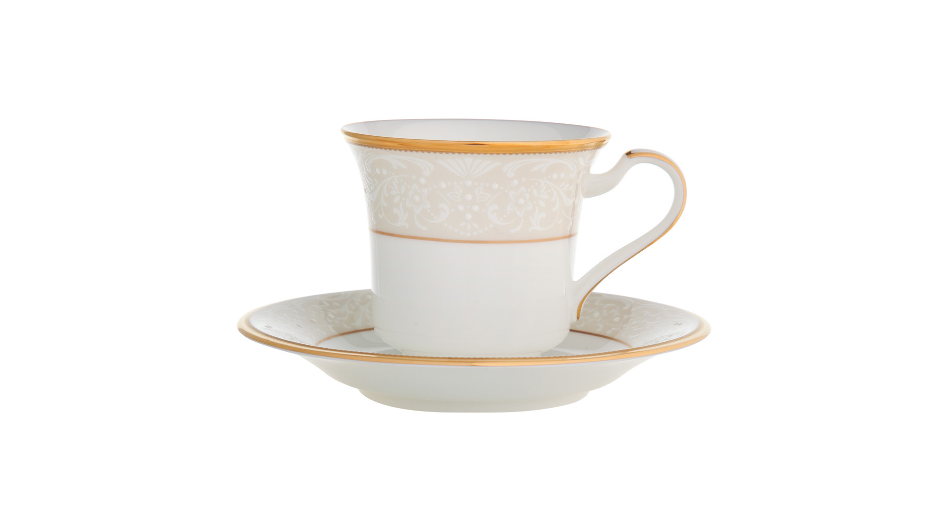 10671175 Noritake Сервиз чайный Noritake "Белый дворец" 6/21 Фарфор костяной  - Вид №4