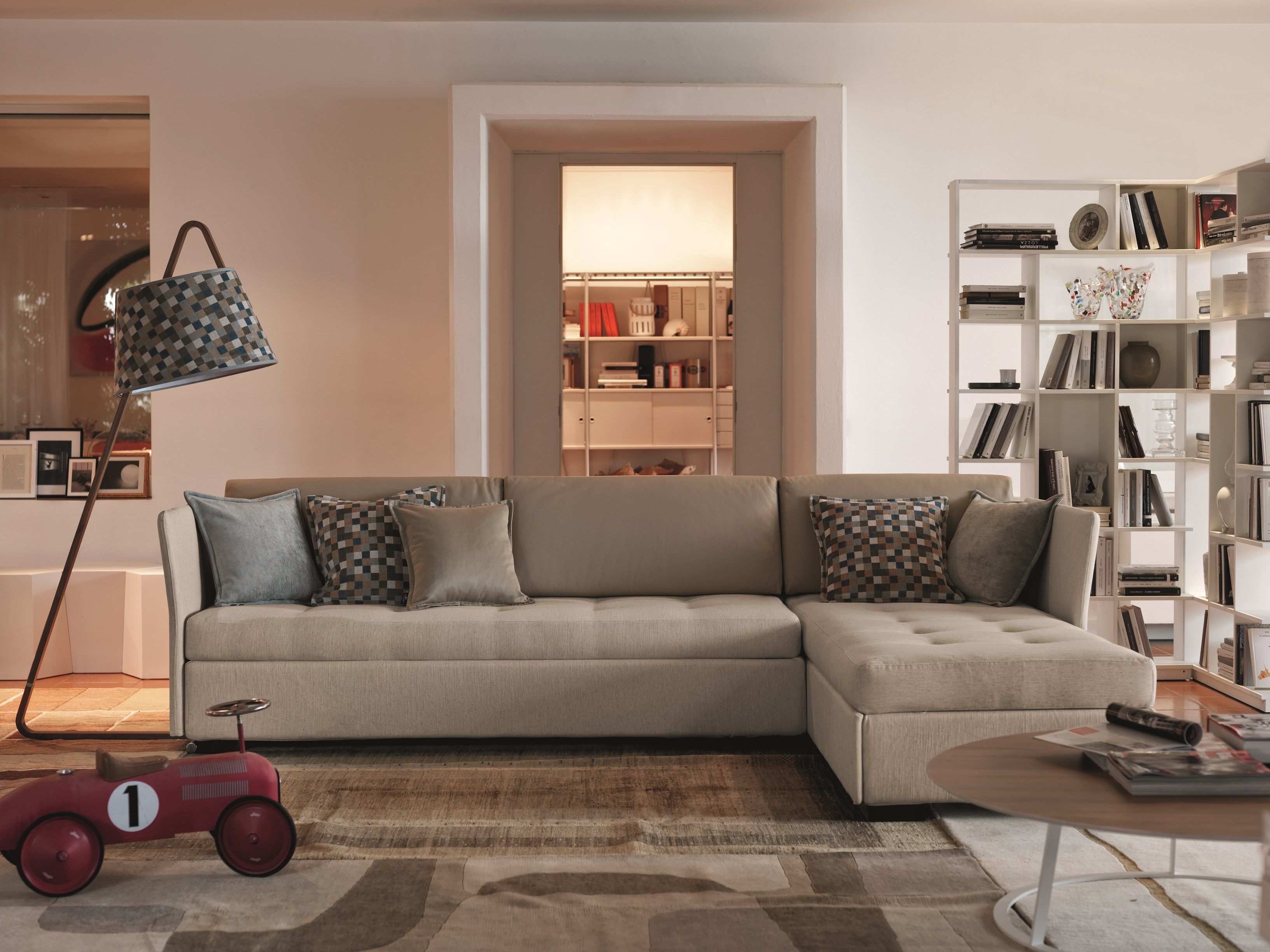 Одноместный диван-кровать из ткани Casamania & Horm Фиджи ARCH-00070581 - Вид №6