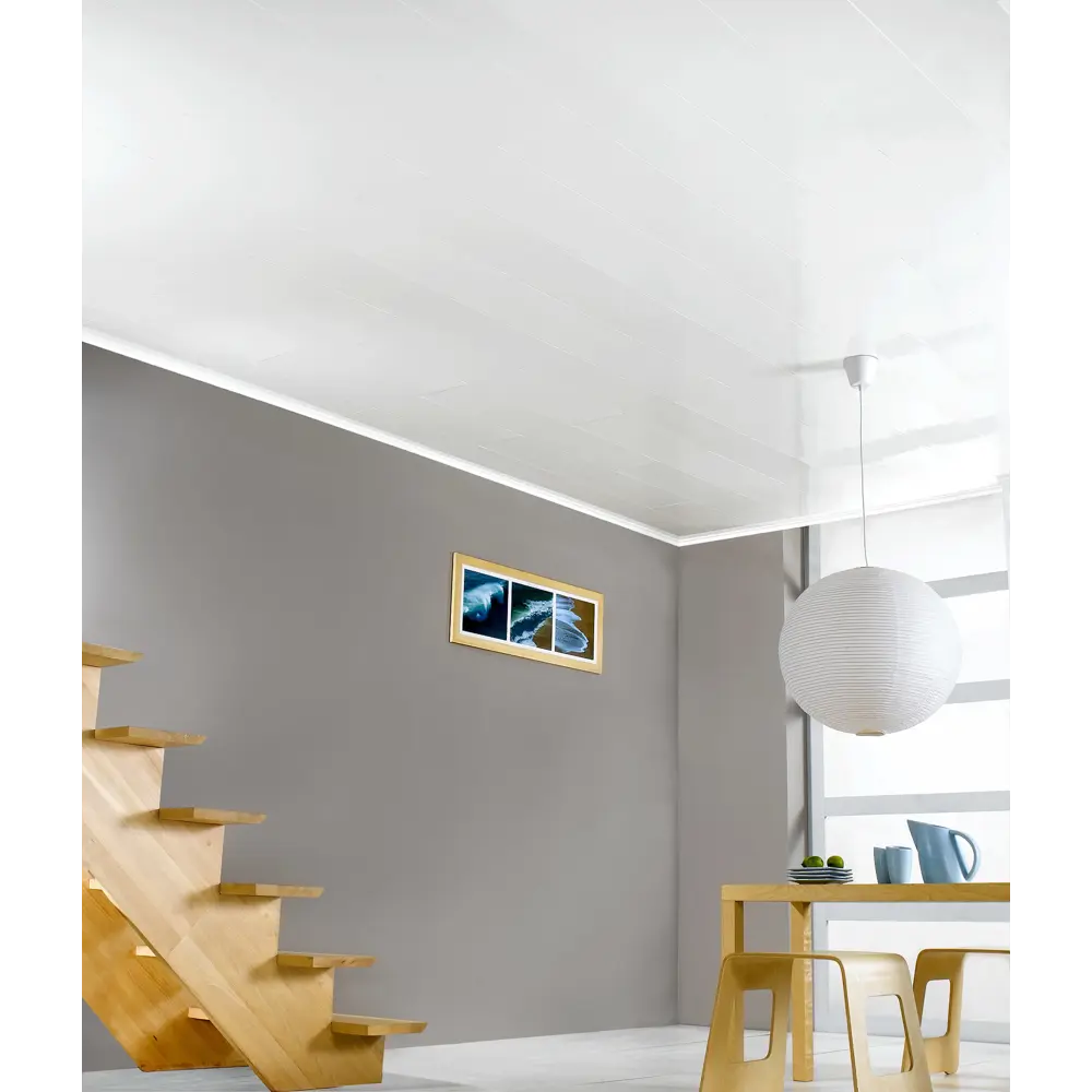 Стеновые панели ARTENS Белый глянец для бесшовной отделки 13794110 STLM-0003783 - Вид №3