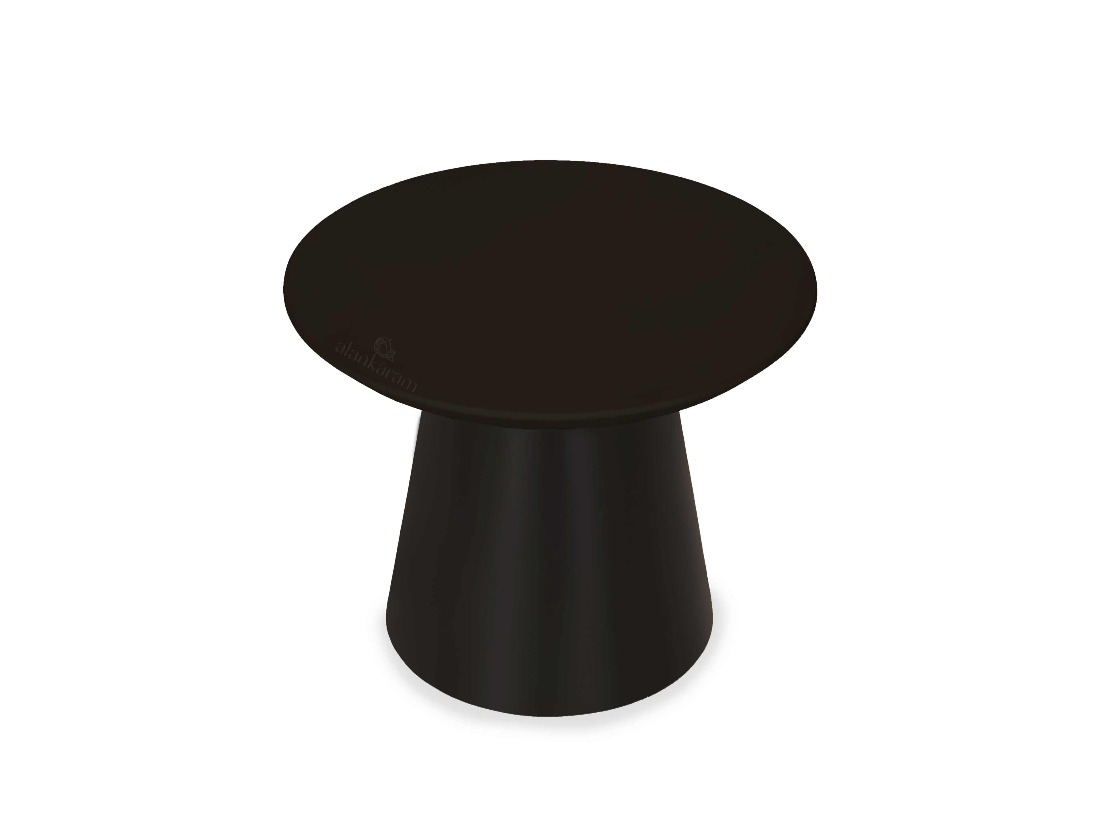 Круглый журнальный столик из массива дерева Alankaram KOSY ARCH-00148127 - Вид №1