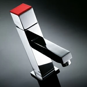 Однорычажный смеситель для раковины с клапаном клик-клак 51.004C MAIER KROMATIC KUB