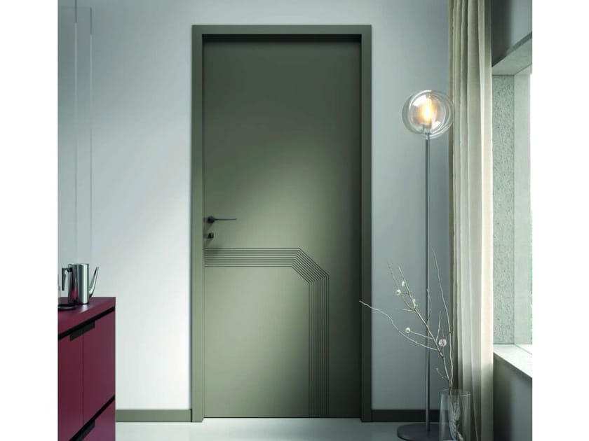 Лакированная распашная дверь Pail Serramenti RIGA ASTI ARCH-00085690