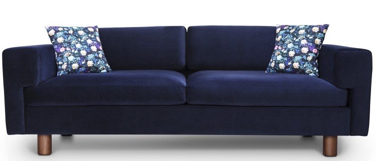 Диван Deem прямой синий ICON DESIGNE ДИЗАЙНЕРСКИЕ 178086 Синий  - Вид №3