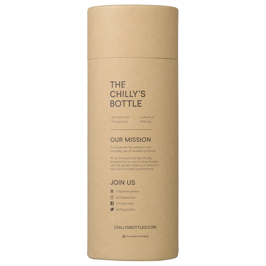 B260NERED Термос neon, 260 мл, красный Chilly's Bottles  - Вид №2