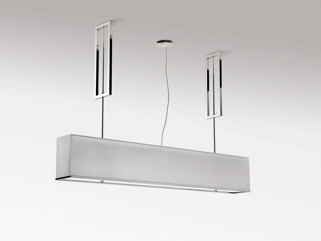 Подвесной светильник с тканевым абажуром Maxalto Leukon ARCH-00128574 - Вид №1