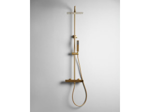 Настенная душевая колонка из нержавеющей стали с ручным душем