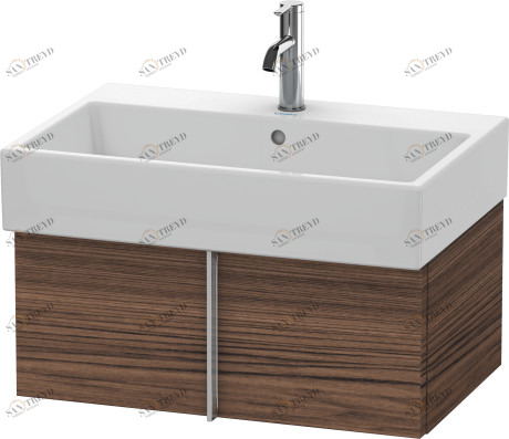 VA612602121 Vero Air Тумбочка подвесная Орех темный декор Duravit