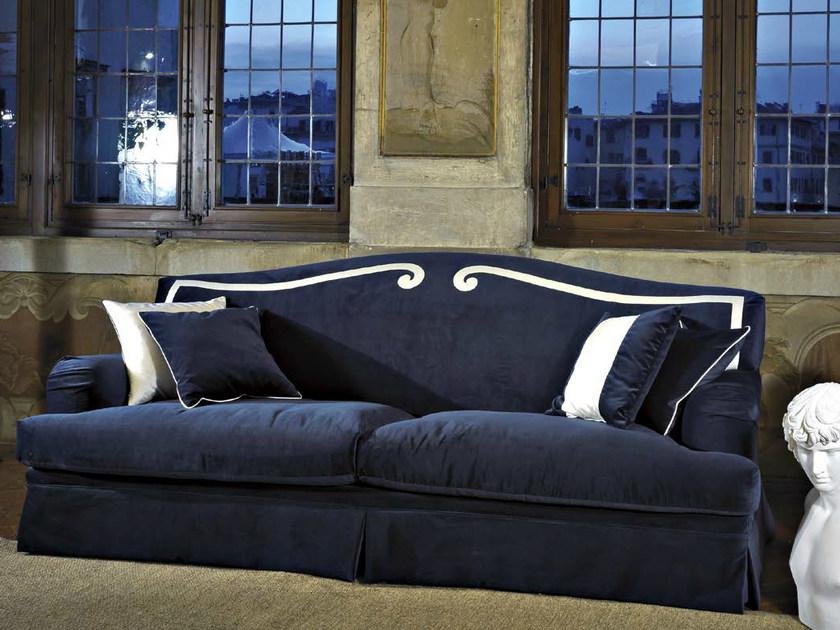 SOFTHOUSE Мягкий диван из ткани с вышивкой на спинке sun-id-1431677 - Вид №1