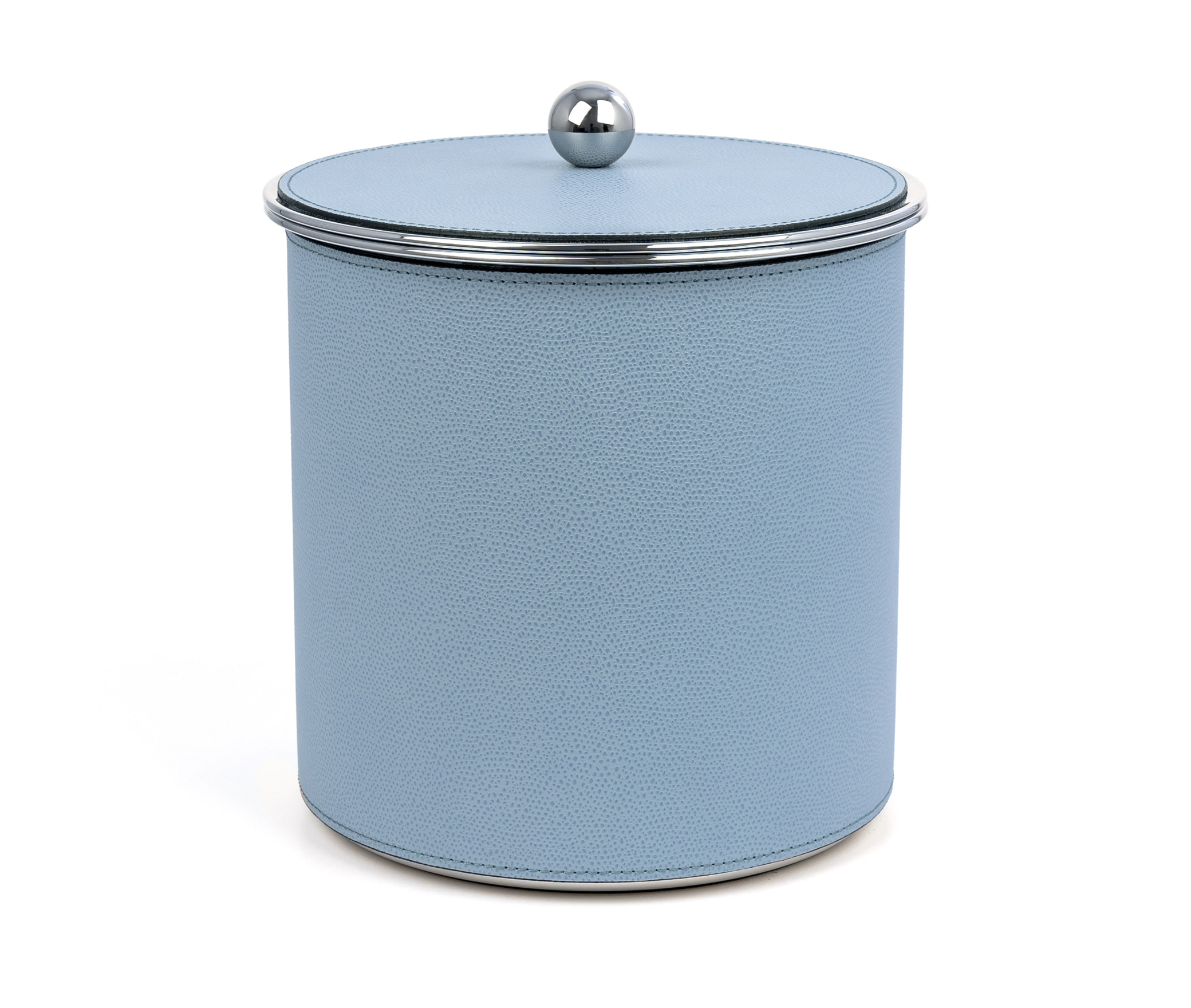 Ведро для льда Axel - Ø 15XH20,5 см / тканая кожа_coffee Pinetti 00.1473.061.015 - Вид №2