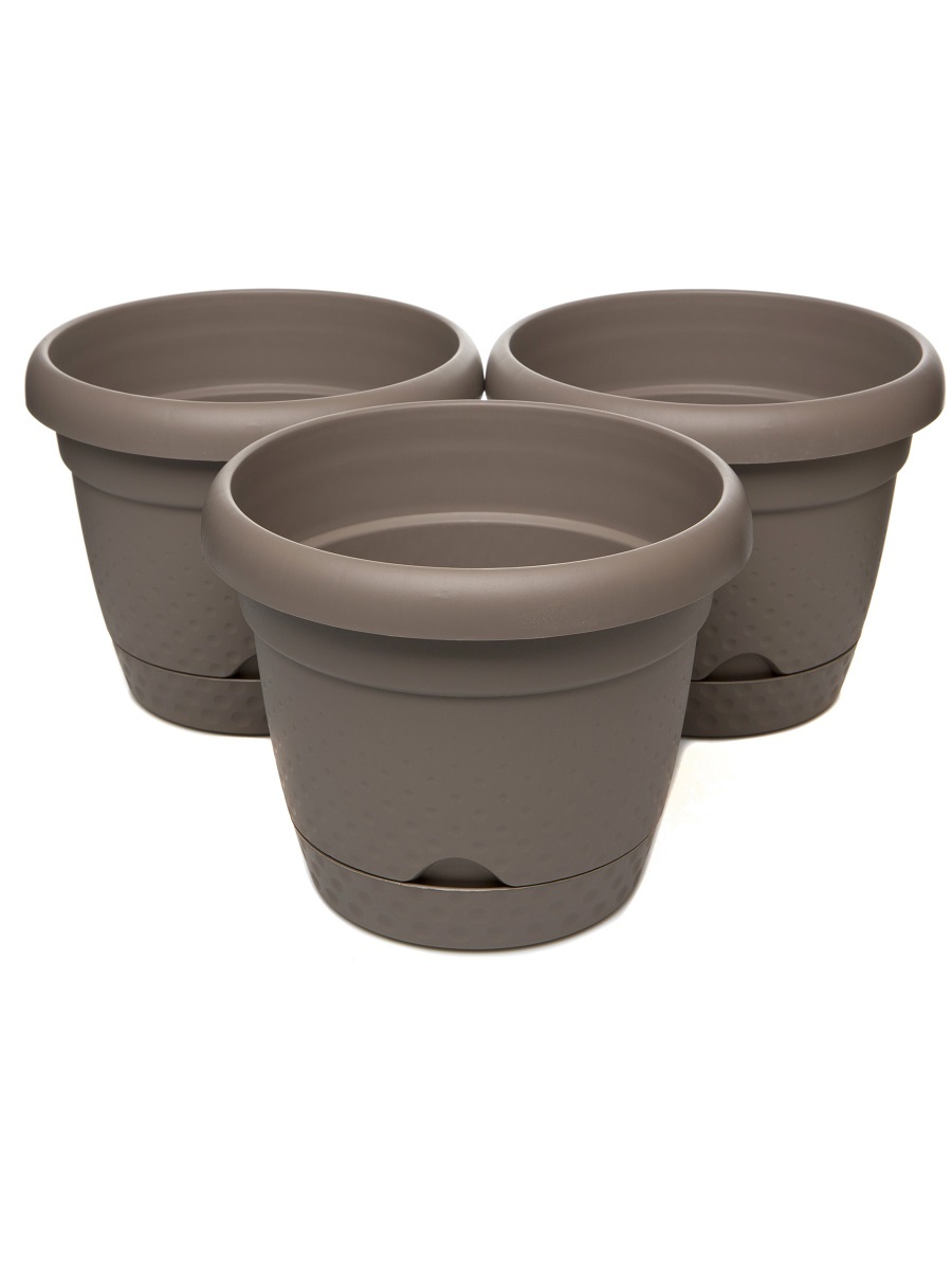 Горшок для цветов Lupo 4.9L Brown NAVAKO 16175 - Вид №3