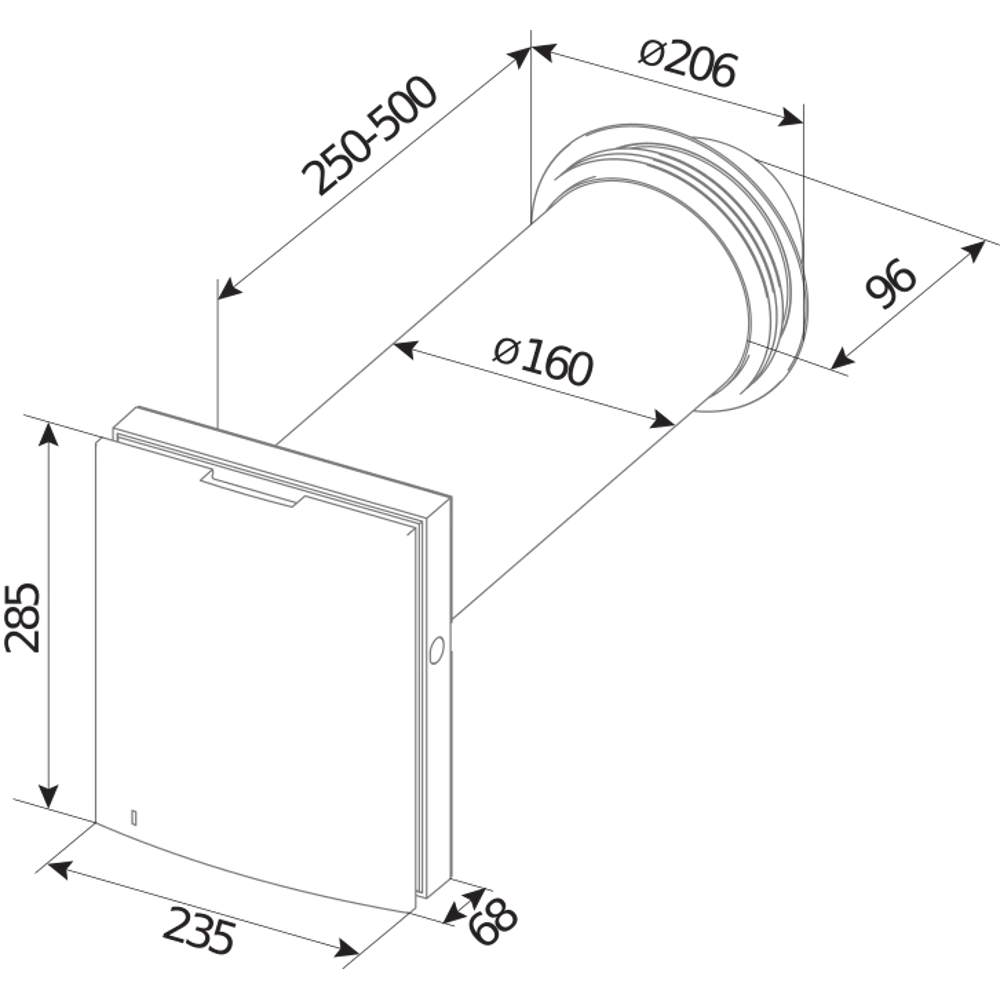 Рекуператор Winzel Expert Wi-Fi BLAUBERG STLM-2079462 - Вид №8
