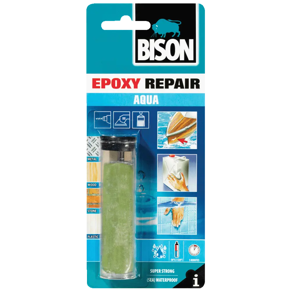 Клей эпокси-пласт Bison Repair Aqua, 56 г STLM-2072076