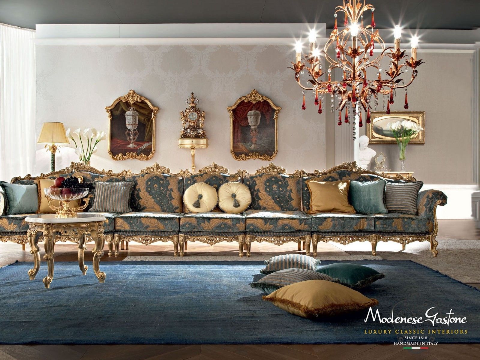 Ткань диван Modenese Luxury Interiors Casanova ARCH-00133830