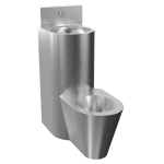 94382 Антивандальный комплект унитаза с умывальником, напольный унитаз SANELA 